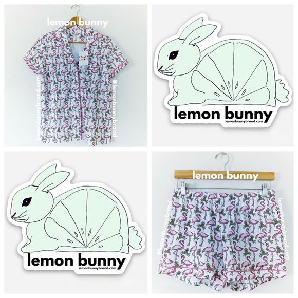 Roller Rabbit Freddy Flamingo Polo Pajamas in Pink Size Small (S) Brand New NWT - Picture 17 of 17